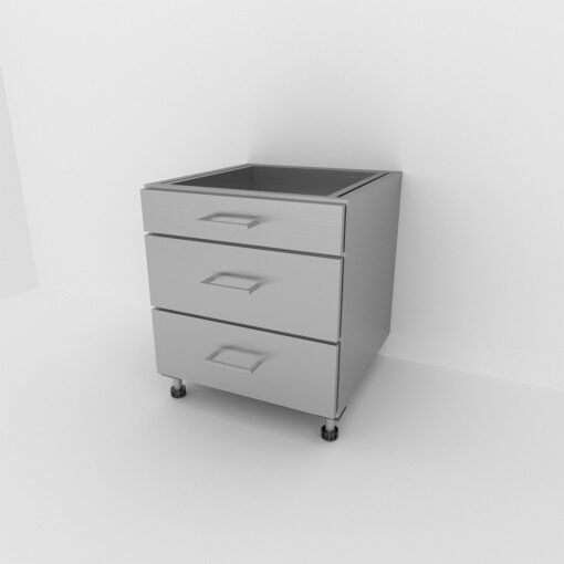 3 Drawer Bank